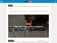 Tablet Screenshot of itajubanews.com